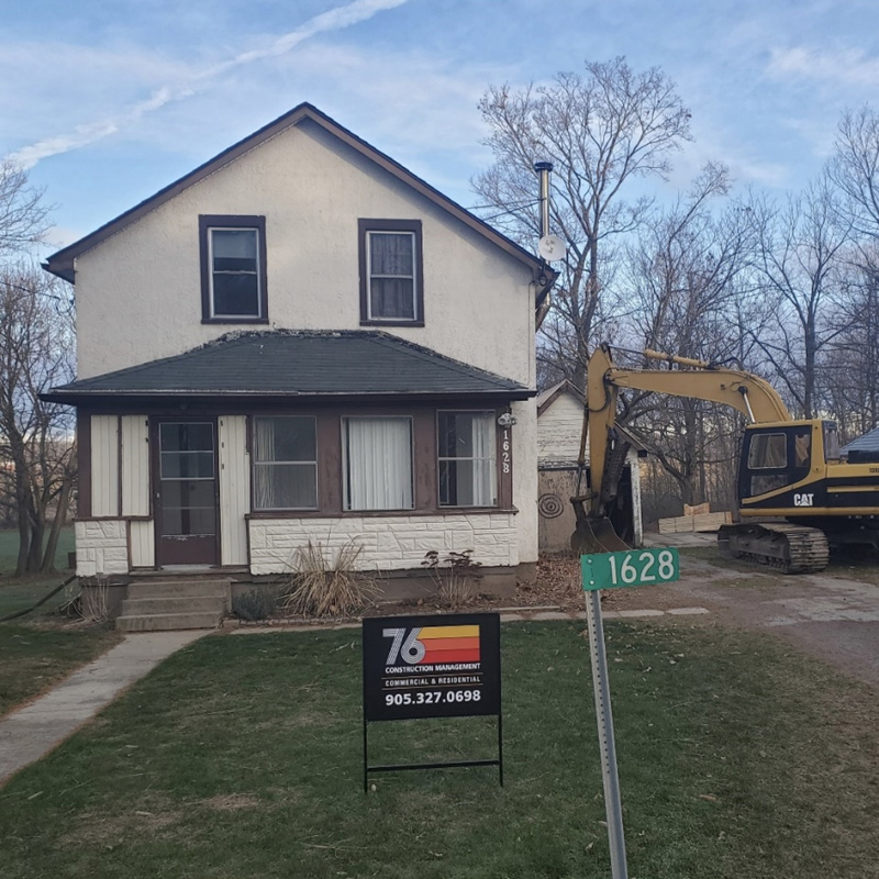 Custom Home -  1628 third Concession, Port Colborne - Rear addition and full renovation 